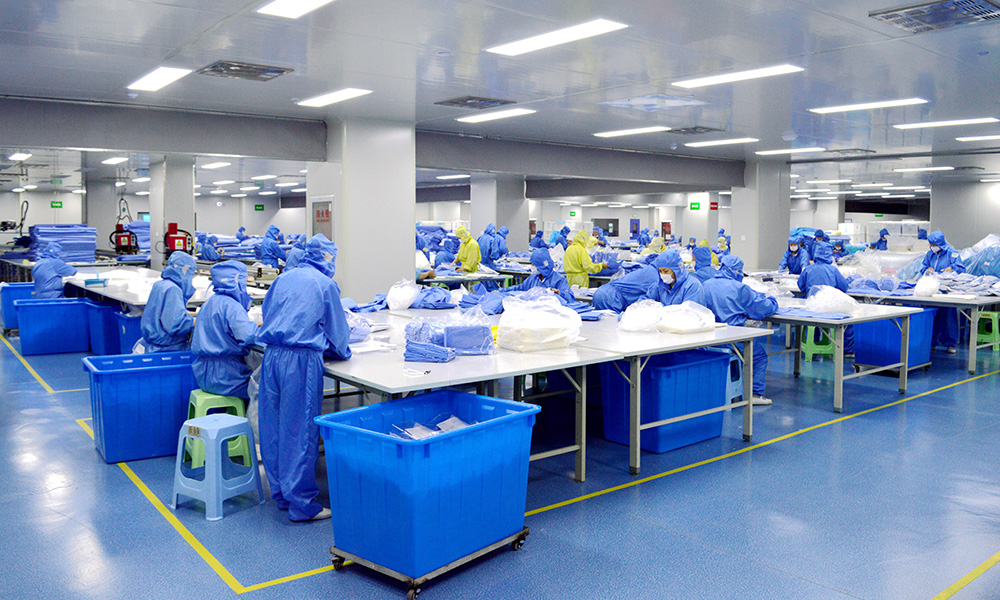 無(wú)紡布車間